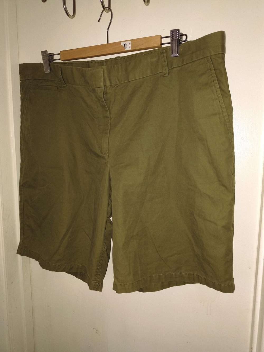 GAP Olive Green Chino Bermuda Shorts